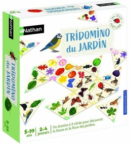 Επιτραπέζιο Παιχνίδι Nathan Tridomino Du Jardin Χαρτόνι