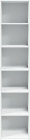 vidaXL Ντουλάπι Λευκό 40x41x185 εκ. Επεξεργασμένο Ξύλο