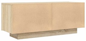 vidaXL Έπιπλο Τηλεόρασης Sonoma Δρυς 100x35x40 εκ. Επεξ. Ξύλο