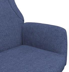 Πολυθρόνα Relax Μπλε Υφασμάτινη - Μπλε