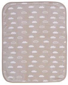 Βρεφική Κουβέρτα Κούνιας Clouds Beige 100x140 - Nef Nef