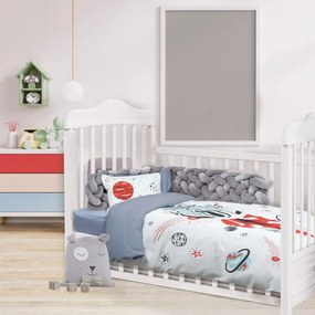 Σεντόνια Βρεφικά 4851 Smile Digital (Σετ 3τμχ) Multi Das Home Cradle 125x170cm 100% Cotton