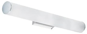Απλίκα μπάνιου LED Fibi με γυαλί σατινάτο L34 εκ Viokef 4181300 Λευκό