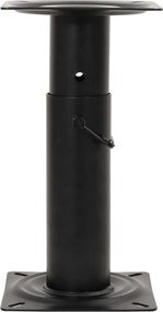 vidaXL Κάθισμα Σκάφους Πτυσσόμ. 2 τεμ. Γκρι 48x51x41 εκ Χωρίς Μαξιλάρι