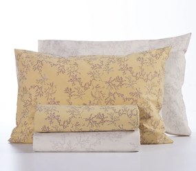 Σετ Σεντόνια Μονά Femme Yellow 2x(170x270) + 1x(52x72) - Nef-Nef Homeware