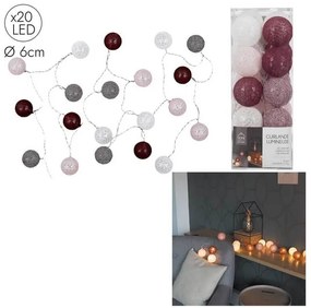 Διακοσμητικός Φωτισμός (LA10053) μπαταρίας, με 20 φώτα LED, 3.72m