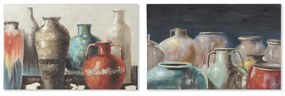 Καμβάς DKD Home Decor Τζίντζερ Καμβάς 90 x 2,7 x 60 cm