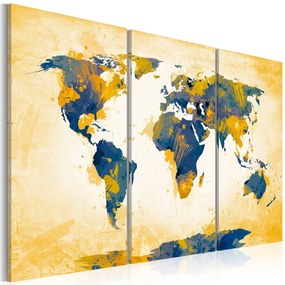 Πίνακας - Four corners of the World - triptych 120x80