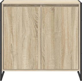 vidaXL Βοηθητικό ντουλάπι Σονόμα 79 x 36 x 75 εκ Επεξεργασμένο ξύλο