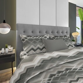 Μαξιλαροθήκη Ίρις 338 Grey DimCol 50Χ70 100% Cotton Flannel