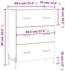 ΝΤΟΥΛΑΠΙ ΓΚΡΙ ΣΚΥΡΟΔΕΜΑΤΟΣ 69,5X34X90 ΕΚ. ΕΠΕΞΕΡΓΑΣΜΕΝΟ ΞΥΛΟ 827864