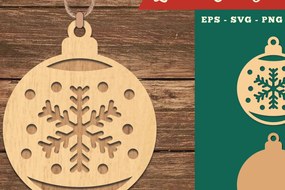 Intra απο ξύλο plywood 3mm-4mm πάχος Χριστουγεννιάτικο στολίδι με λέιζερ κοπής 4 Δίασταση 8x8 cm INTRAFABR-109982430