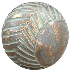 Διακοσμητικό Αντικείμενο 0038-223-045 10x10x10cm Veraman-Gold Polyresin