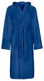 vidaXL Μπουρνούζι KINN Μπλε L Βαμβάκι