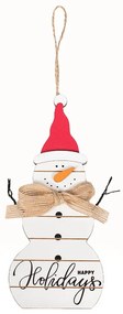 Χριστουγεννιάτικο Ξύλινο Στολίδι 16cm 237794a