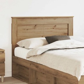 vidaXL Κεφαλάρι με κεφαλάρι Artisan Oak 120 cm Επεξεργασμένο ξύλο