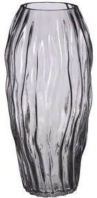Βάζο Feline 02.1122492 16x32cm Grey Glass