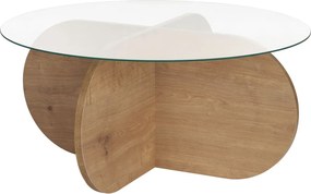 Coffee Table Aeris - Sapphire Oak, Transparent Sapphire Oak
Transparent