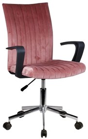 Καρέκλα Γραφείου ROXY Σάπιο Μήλο Βελούδο 55x58x86-96cm - 14230039 - 14230039