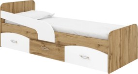 Παιδικό Κρεβάτι Tacho/Λευκό 192x67.5x85cm MILKA