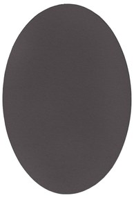 vidaXL Χαλί "HUARTE" Ανθρακί 160x230 εκ. Ωοειδές