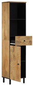 vidaXL Ντουλάπι Μπάνιου 38 x 33 x 160 εκ. από Μασίφ Ξύλο Μάνγκο