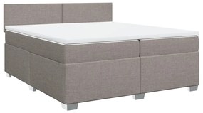 ΚΡΕΒΑΤΙ BOXSPRING ΜΕ ΣΤΡΩΜΑ TAUPE 200X200 ΕΚ. ΥΦΑΣΜΑΤΙΝΟ 3285992