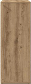 vidaXL Πλαϊνό γραφείο Artisan Oak 60 x 31 x 84 εκ. Επεξεργασμένο ξύλο