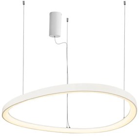 Φωτιστικό Οροφής LED Aca Harmony BR97LEDP40WHCCT White