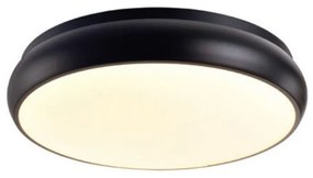 Πάνελ Led V27LEDC40BK 32W 2560lm 3000K D40XH8 Black Aca Decor Στρόγγυλο Μέταλλο