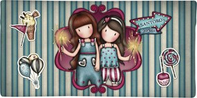 Κασετίνα Gorjuss Fireworks Μπορντό (22 x 11 x 1.5 cm)