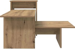 vidaXL Τραπέζι κονσόλας Artisan Oak 91,5 x 35 x 38,5 εκ