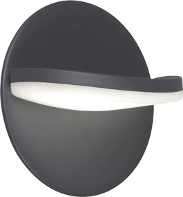 Απλίκα LED Εξωτερικού Χώρου Viokef Letty Grey 4309400