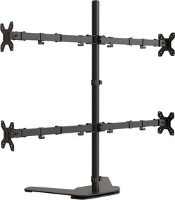 vidaXL Βάση Οθόνης VESA Μαύρη 75/100 χιλ. από Ατσάλι