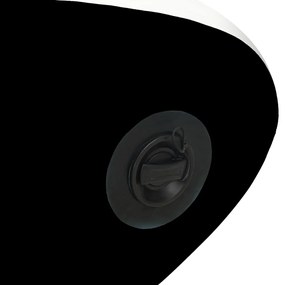 vidaXL Σανίδα SUP Φουσκωτή Σετ Μαύρη 305 x 76 x 15 εκ.
