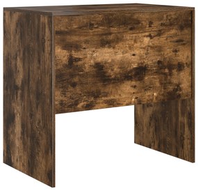 vidaXL Γραφείο Καπνιστού Ξύλου 80x50x76 εκ.
