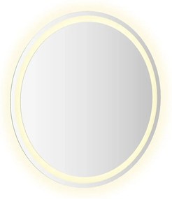 vidaXL Καθρέφτης Μπάνιου LED Στρογγυλός 70 εκ.