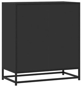 vidaXL Συρταριέρα Μαύρο 68x35x76 cm Κατασκευασμένο ξύλο