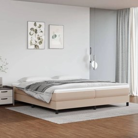 ΠΛΑΙΣΙΟ ΚΡΕΒΑΤΙΟΥ BOXSPRING ΚΑΠΟΥΤΣΙΝΟ 200X200ΕΚ. ΣΥΝΘΕΤ. ΔΕΡΜΑ 3120723