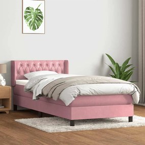 BOX SPRING ΚΡΕΒΑΤΙ ΜΕ ΣΤΡΩΜΑ ΑΝΟΙΧΤΟ ΓΚΡΙ 180X220 CM ΒΕΛΟΥΔΙΝΟ 3318165