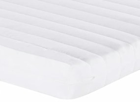 vidaXL Στρώμα Αφρού 7 Ζωνών Σκληρότητα 20 ILD Λευκό 160 x 200 εκ.