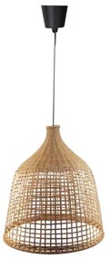 Ceiling light Axien Inart E27 natural bamboo D42χ190cm 42x42x190 εκ.