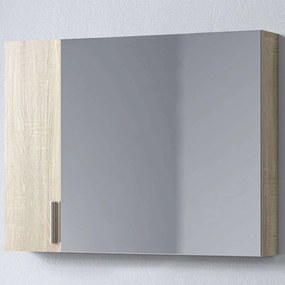 Καθρέπτης Μπάνιου Με Ντουλάπι Siena 3MSI090SN0W 87,5x14x65cm Sonoma Μελαμίνη