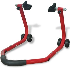 vidaXL Paddock Stand Πίσω Τροχού Μοτοσυκλέτας Κόκκινο