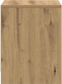 vidaXL Κομοδίνο Artisan Oak 45 x 34 x 44,5 εκ Επεξεργασμένο Ξύλο