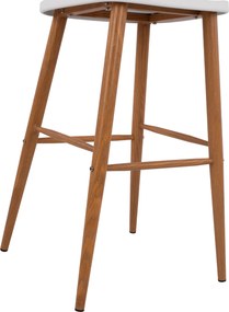ΣΚΑΜΠΟ ΜΠΑΡ HM8459.01 VANESSA ΣΕ ΛΕΥΚΟ ΧΡΩΜΑ 43x49x107 εκ.