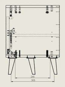 Έπιπλο τηλεόρασης Nord II