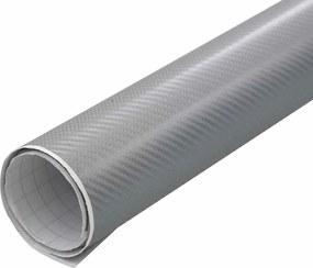 vidaXL Μεμβράνη Αυτοκινήτου 4D Ασημί 100 x 150 εκ.