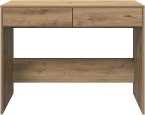 vidaXL Γραφείο Αρτισιανή Δρυς 101x50x76,5 εκ. από Επεξεργασμένο Ξύλο