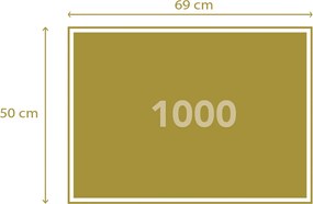 Clementoni Παζλ Impossible Batman 1000 τμχ